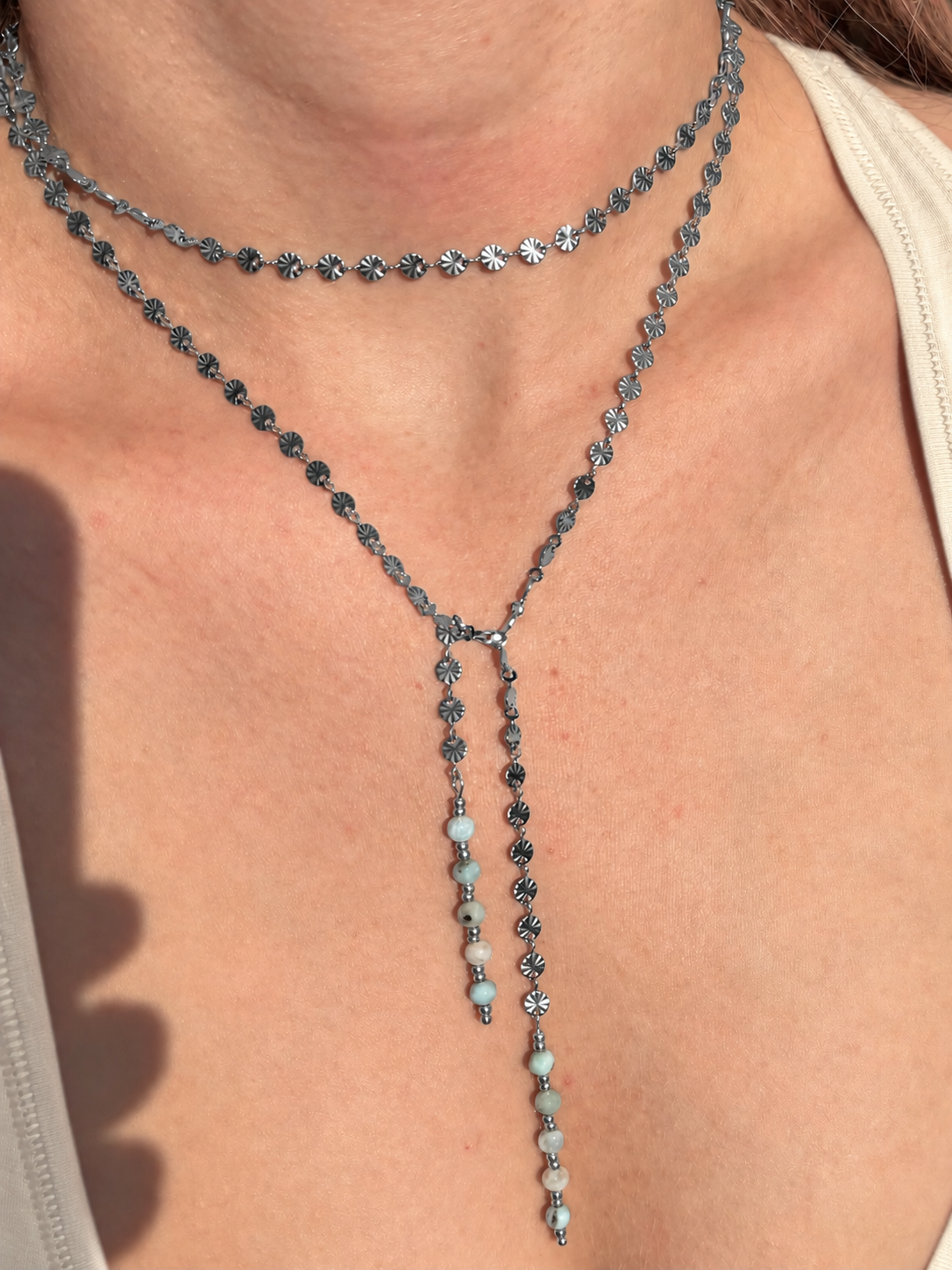 Mila ketting zilver
