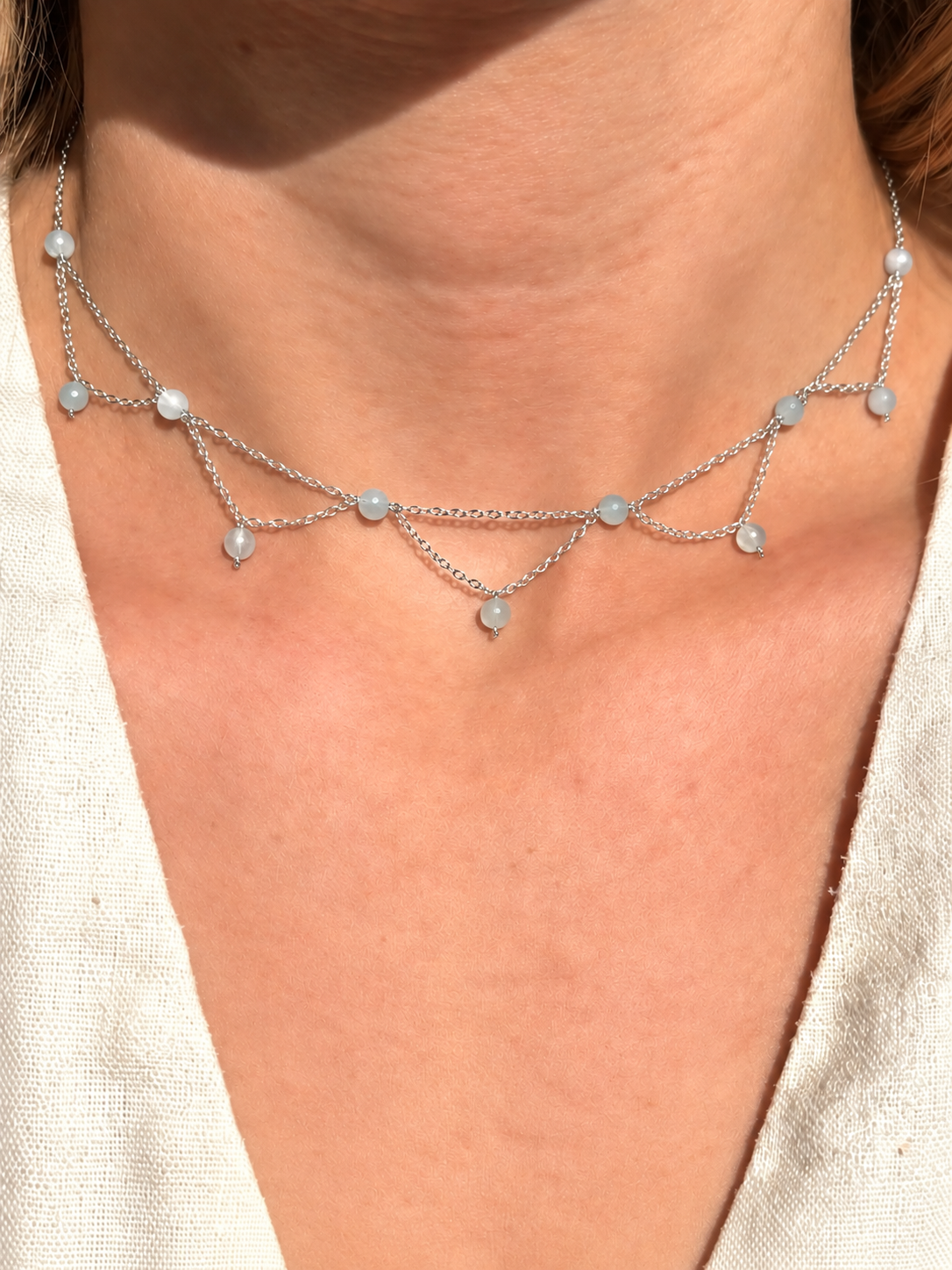 Alice ketting zilver