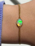 Magnolia gold bracelet