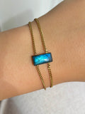 Aura gold bracelet