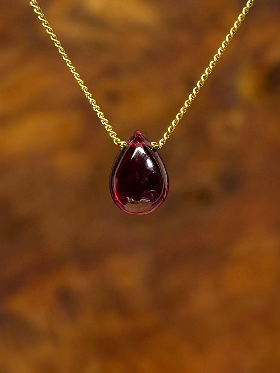 Luna ketting goud