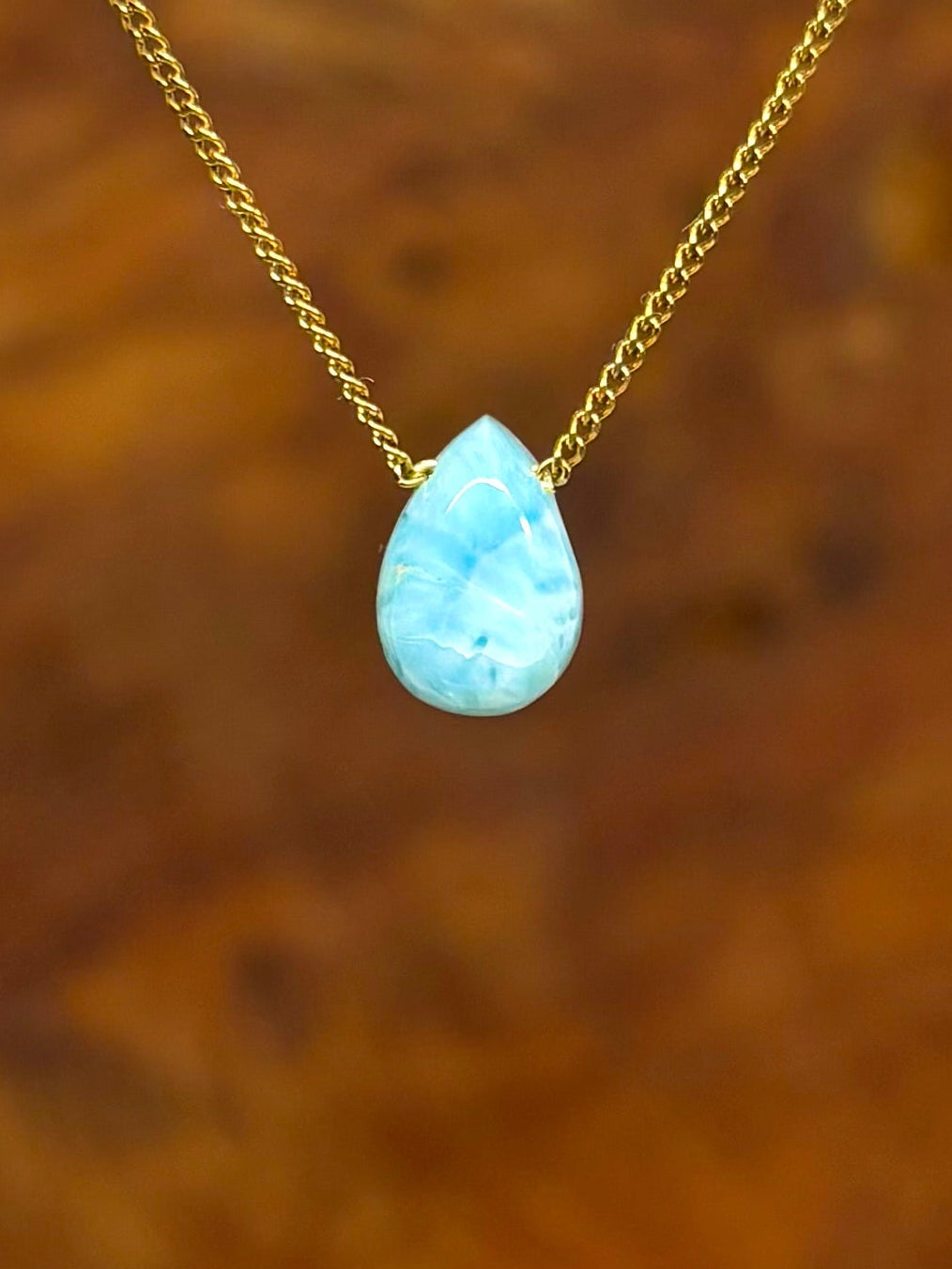 Luna ketting goud