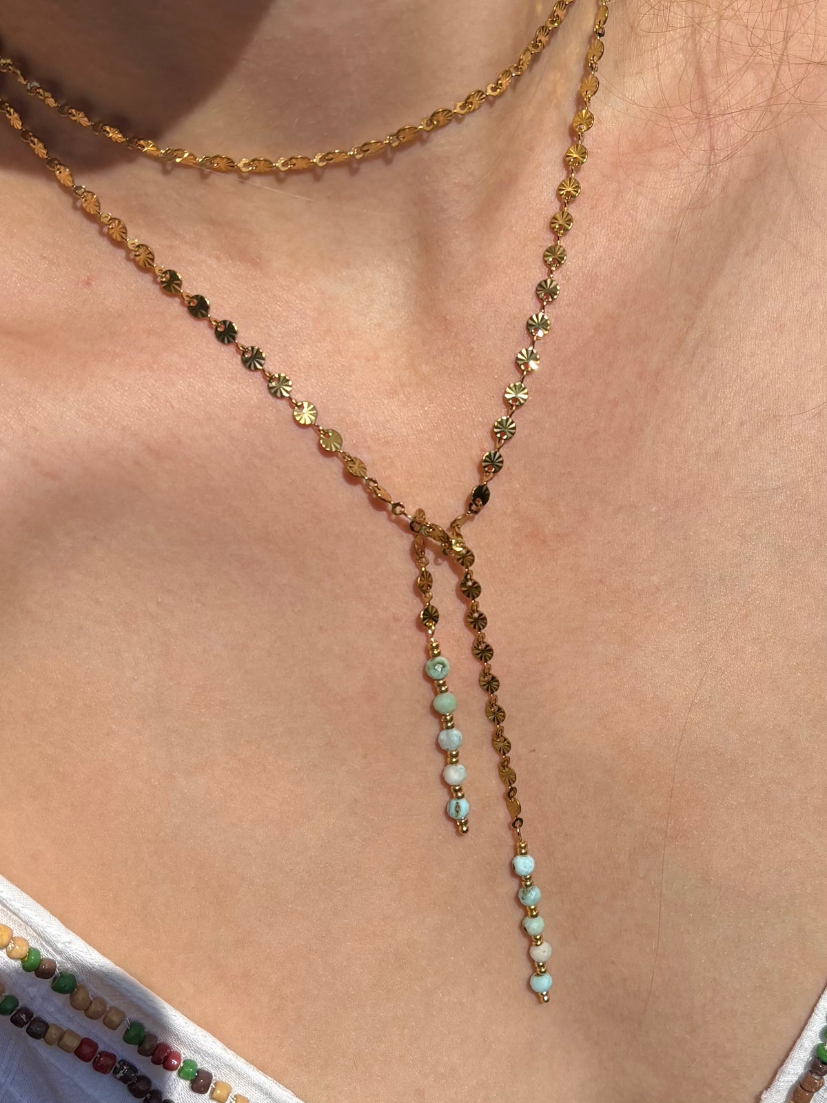 Mila ketting goud