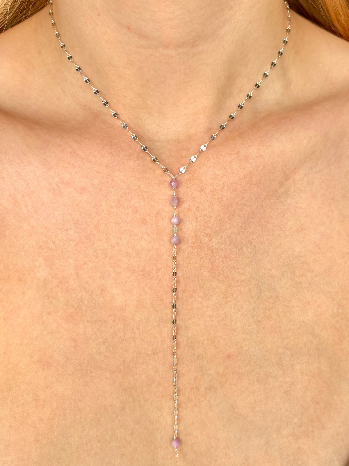 Solstice ketting zilver