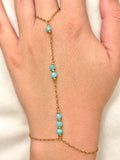 Diana hand chain goud